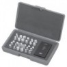 UNIDAPT CABLE TESTER KIT; 31 PCS; RFA-4024 ADAPTERS, UNIDAPT CABLE TESTER IN HINGED CASE