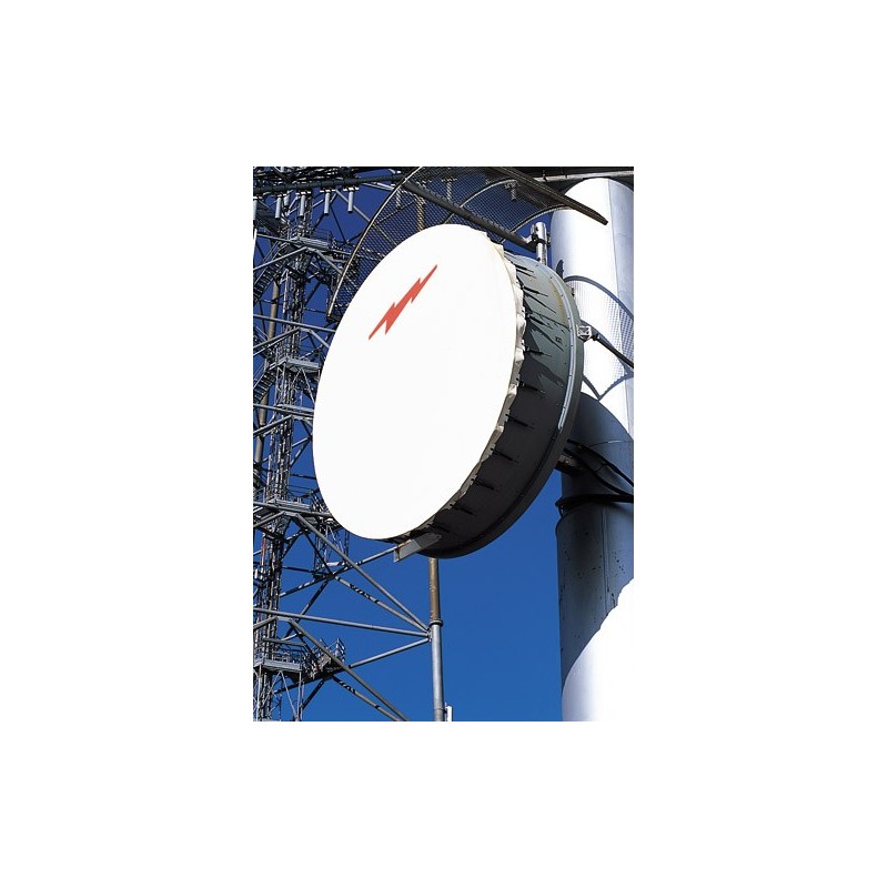 3.7 m - 12 ft High Performance Parabolic Shielded Antenna, dual-polarized, 5.850-5.915 GHz and 6.4