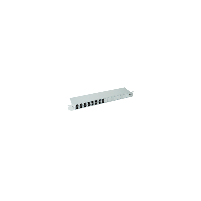 Eight Port, Scalable, Rack Mount, Carrier Grade, T1/E1, Fused, UL 497A Surge Protector - Transtector