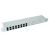 Eight Port, Scalable, Rack Mount, Carrier Grade, Gigabit Ethernet, Fused, UL 497A Surge Protector -