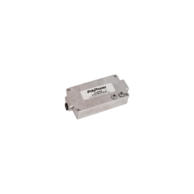 Outdoor, Metal Enclosure, UL 497B, 8 VDC PoE with RS-232 Isolated Ground, Multi-line Surge Protector