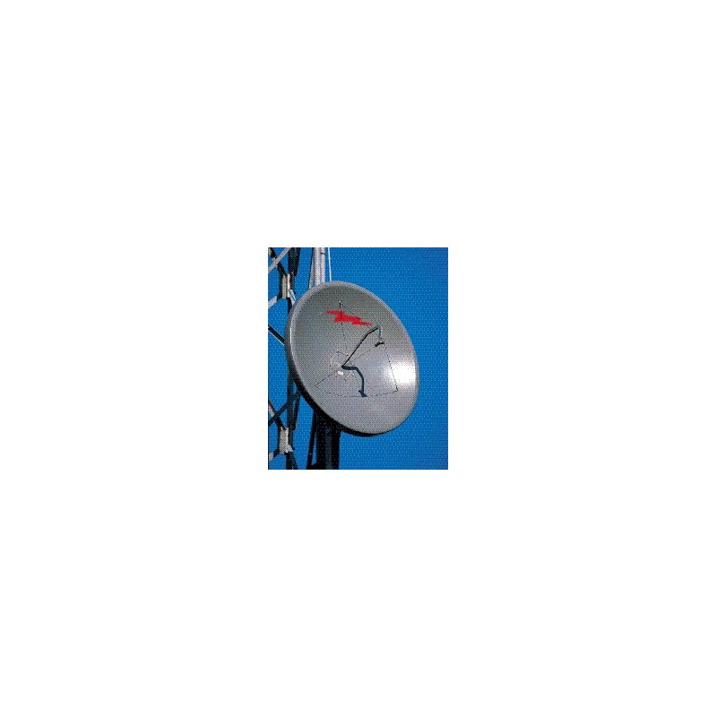 1.8 m - 6 ft Parabolic Unshielded Antenna for Relocation-Category A, single-polarized, 6.425-7.125