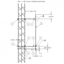 Antenna Side Mount Kit,...