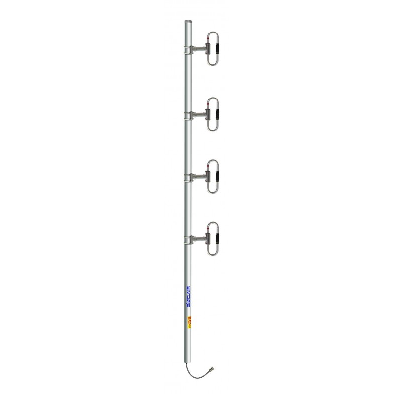 8.0 dBd, bi-directional, 4 Antenna Â° DT, 370-430 MHz