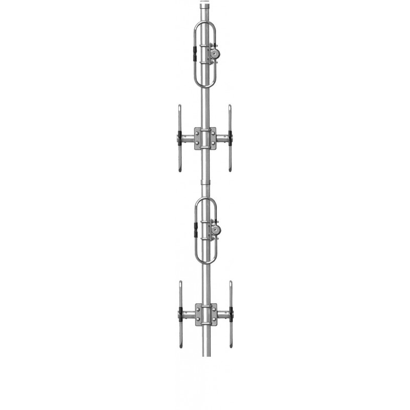 6/8.5 dBd, N-female connector, 406-512 MHz