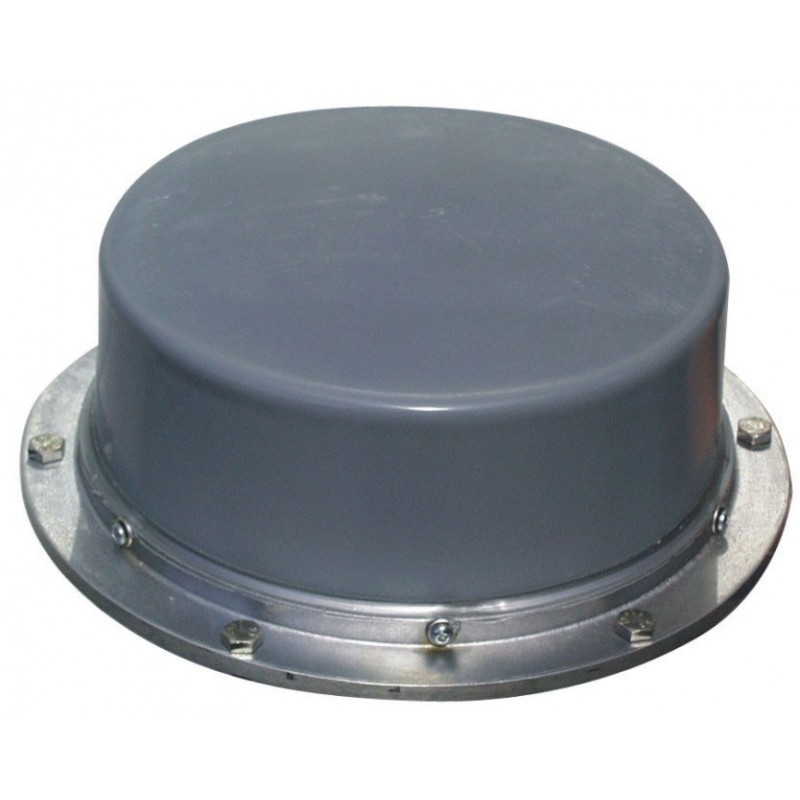 Unity gain, low profile, universal transportation antenna, 350-2500 MHz