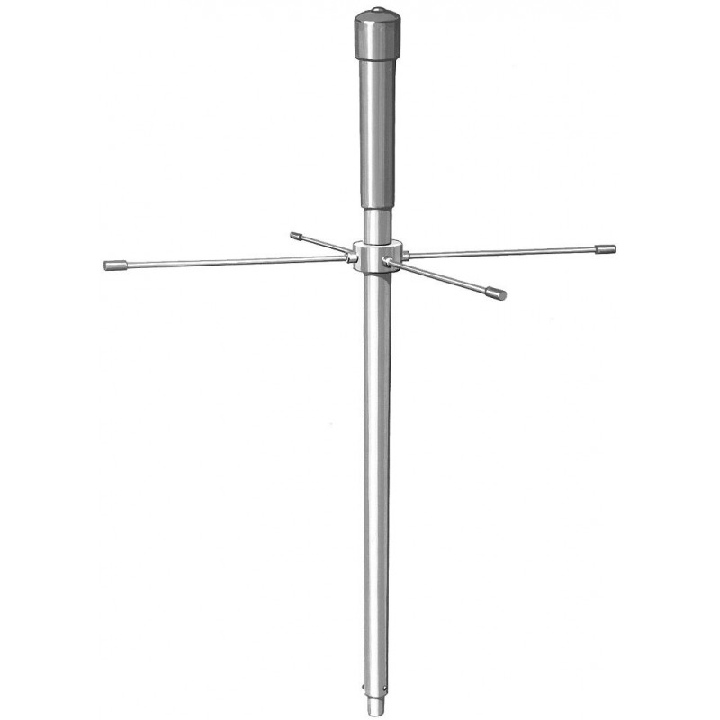 0 dBd gain, N _female) connector, 406-420 MHz