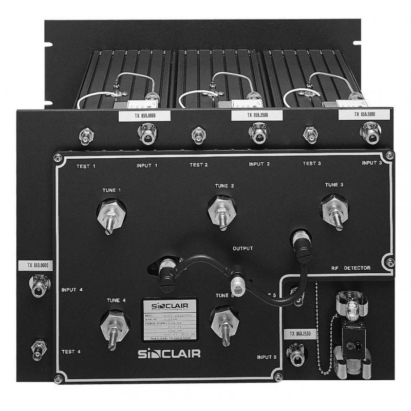 10 channels, 0.2 MHz separation