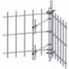 Low PIM VHF reflector antenna, 2 dipole, 90 deg beamwidth, 138-174 MHz