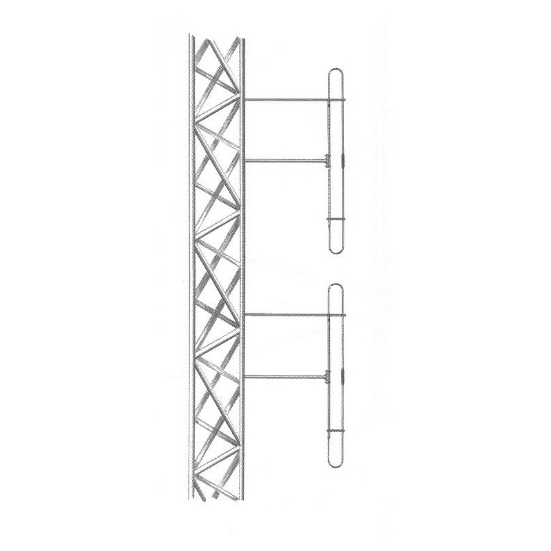 5.5 dBd, N-male connector, 62-88 MHz
