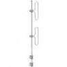 3/6 dBd gain, N _male) connector, 158-168 MHz