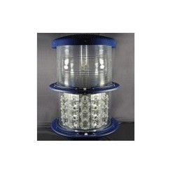 Dual Red/White FAA Type L-864/L-865 Obstruction Lighting Beacon