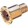 3-1/8 in EIA Female Flange with gas barrier for 2-1/4 in HJ12-50 air dielectric cable