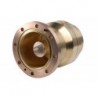 4-1/2 in IEC Female Flange with gas barrier for 4 in HJ11-50 air dielectric cable
