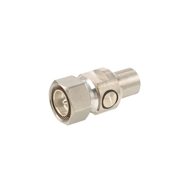 7-16 DIN Male with gas barrier for 1/2 in HJ4-50 air dielectric cable