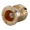3-1/8 in EIA Female Flange with gas barrier for 3 in HJ8-50B air dielectric cable