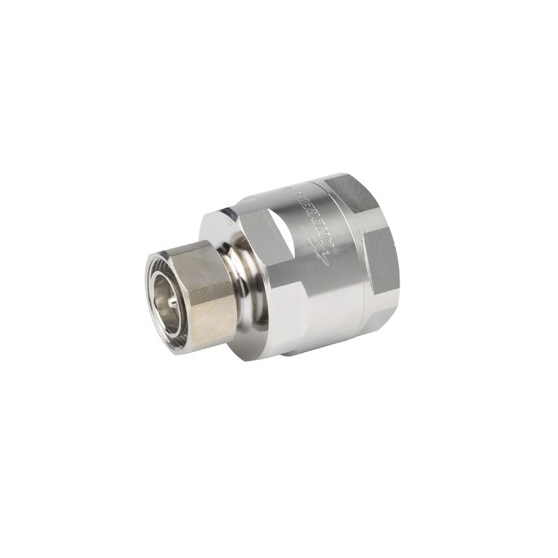 7-16 DIN Male Positive stop cable connector for 1-1/4 in AVA6-50 cable