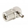 QMA Male Right Angle for 0.085 in CF085-50 cable