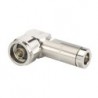 Type N Male Right Angle Positive Lock for 1/4 in LDF1-50 cable