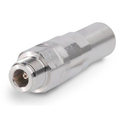 Type N Female Positive stop cable connector for 1/2 in RCT RADIAX Antenna Â® Radiating cable