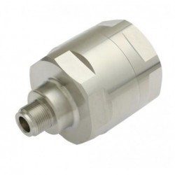Type N Female Positive stop cable connector for 1-1/4 in RCT RADIAX Antenna Â® Radiating cable