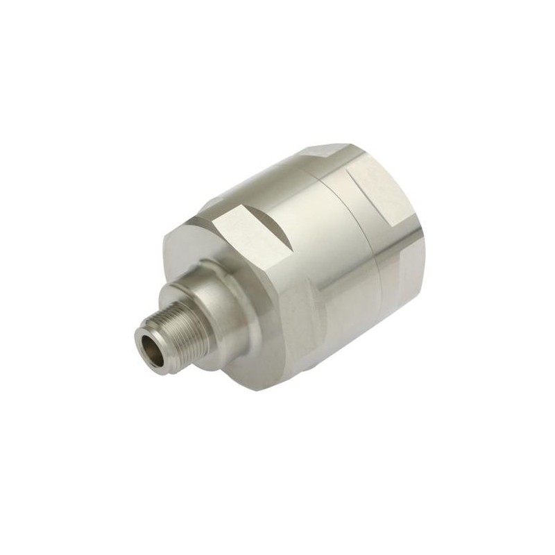 Type N Female Positive stop cable connector for 1-1/4 in RCT RADIAX Antenna Â® Radiating cable