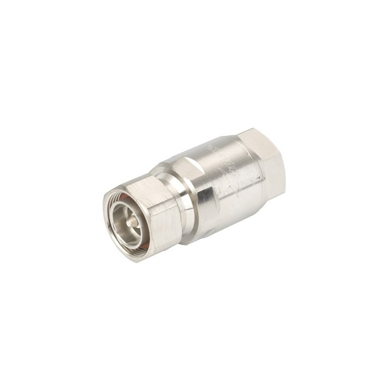 7-16 DIN Male Positive stop cable connector for 7/8 in VXL5-50 cable
