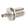 1.0/2.3 DIN Female Bulkhead for CNT-195 braided cable