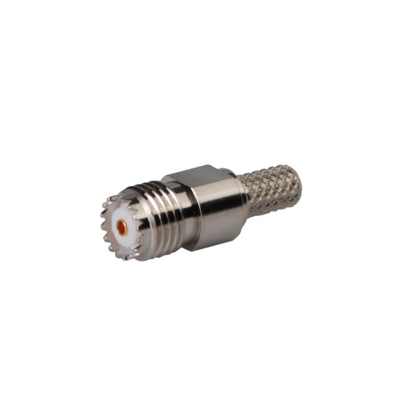 Mini UHF Female for CNT-240 braided cable