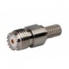 Mini UHF Female for CNT-240 braided cable