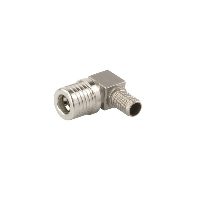 QMA Male Right Angle for CNT-240 braided cable