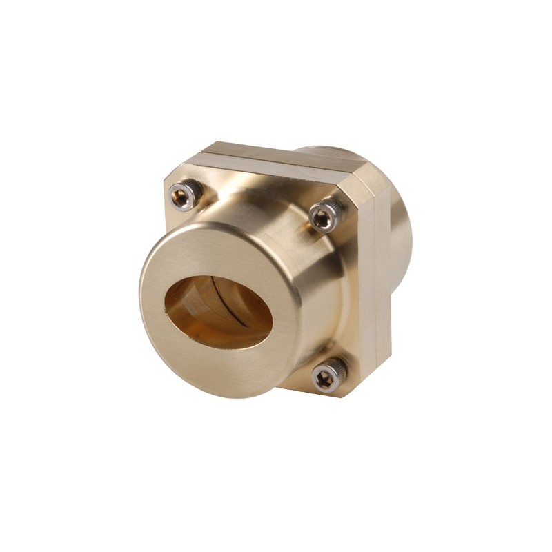 Splice for elliptical waveguide 127