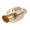 Splice for elliptical waveguide 85