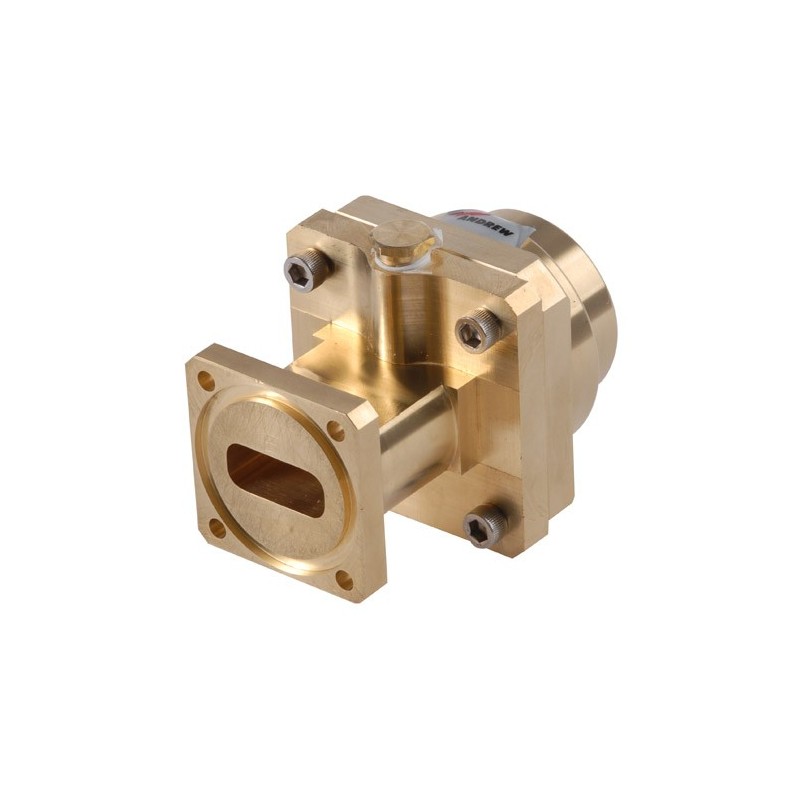 Fixed-tuned PBR100 for elliptical waveguide 90