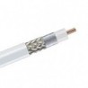 CNT-240-W, CNT® 50 Ohm Braided Coaxial Cable, 600 m, white PVC jacket