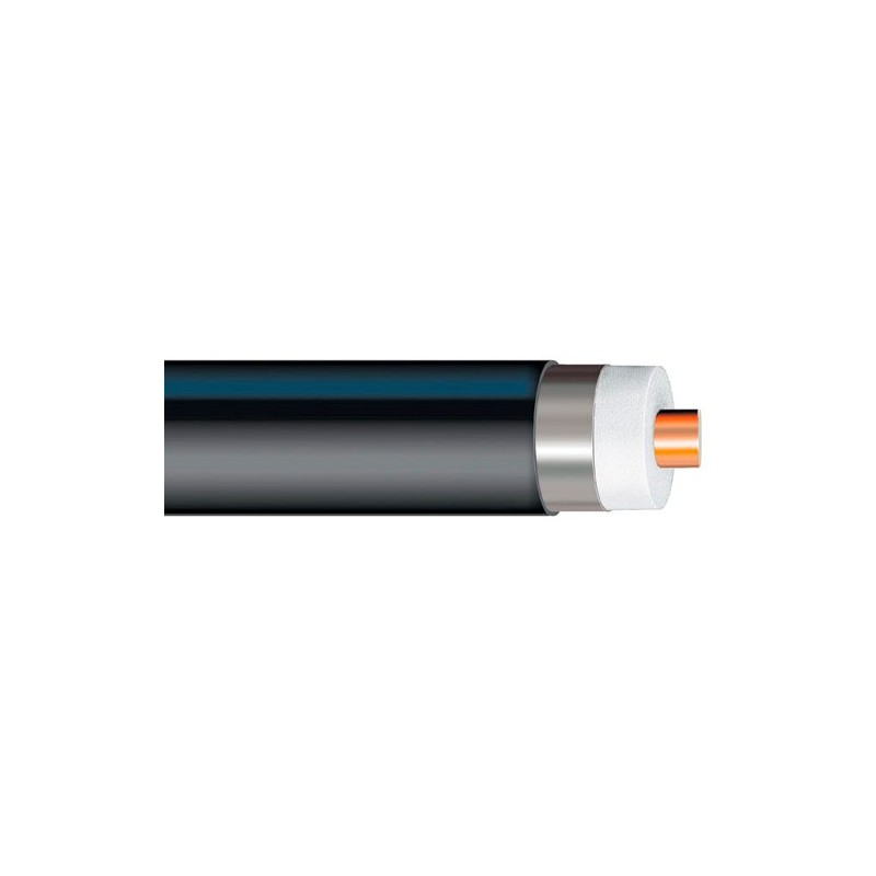 FXL-1873, HELIAX® Flexible Coaxial Cable, smoothwall aluminum, 1-5/8 in, black PE jacket