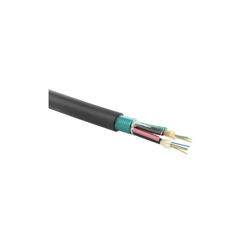 Remote Fiber Feedercable connector Hybrid Cable with steel armor