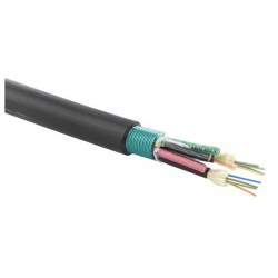 Remote Fiber Feedercable connector Hybrid Cable with steel armor