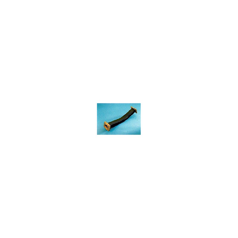 Flexible Twist for WR42, 17.7-26.5 GHz, with interface types UG-595/U and PBR220, 600 mm