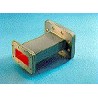 Straight Section for WR137, 5.85-8.2 GHz, with interface types UG-344/U and CPR137G, 3 in, gray