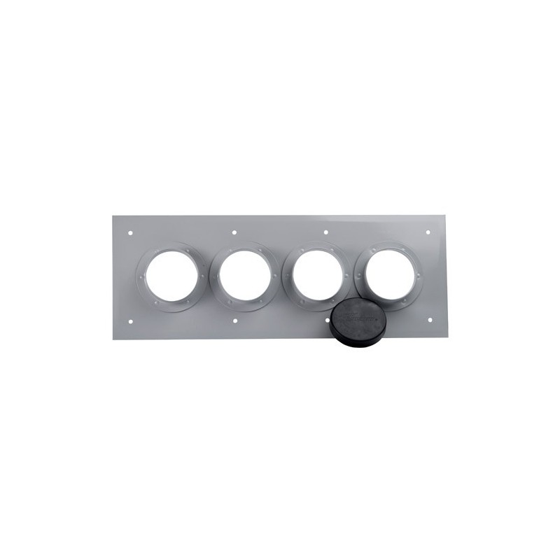 4 Port Entrance Panel, 1 x 4
