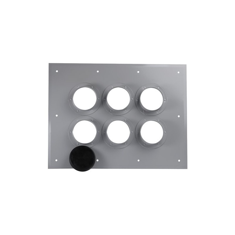 6 Port Entrance Panel, 2 x 3