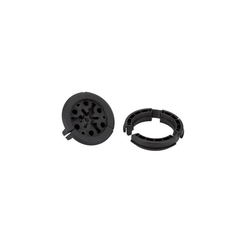 SnapSealcable connector Entry Cushion with 6 holes for 3/8 in corrugated coaxial cable