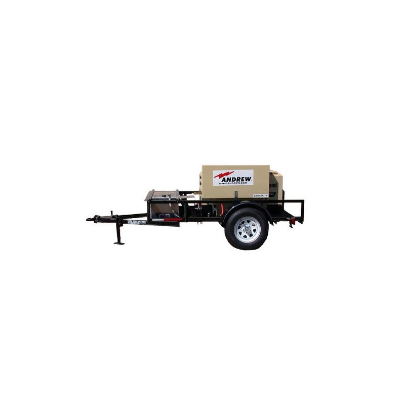 Trailer-Mounted Emergency DryLine Antenna Â® Cable Dryer, 60,000 scfd, diesel powered