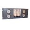 4-port Medium-pressure Line Monitor, 19 in rack/wall mountable, 0-5.0 psig, 25 ft of tubing per po