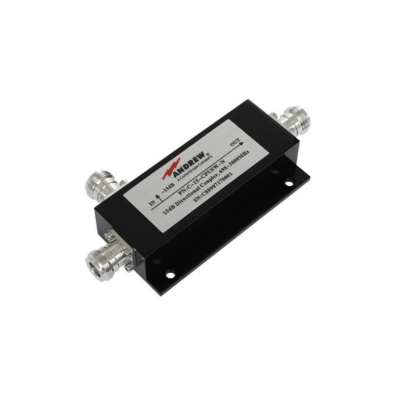 15 dB, Directional Coupler/Unequal Splitter, 698-3800 MHz