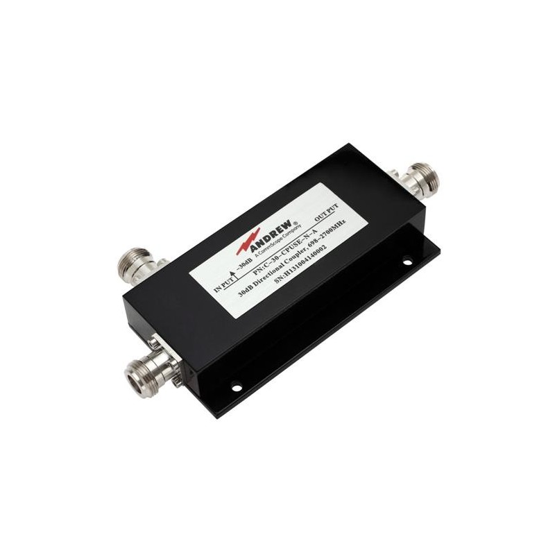 30 dB, Air Directional Coupler, 698-2700 MHz
