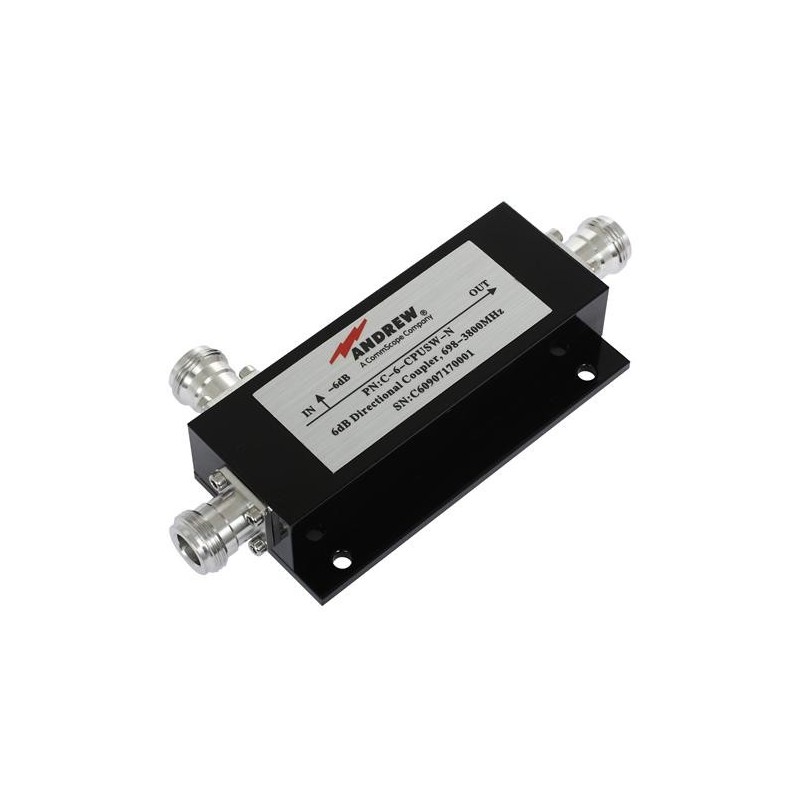 6 dB, Directional Coupler/Unequal Splitter, 698-3800 MHz