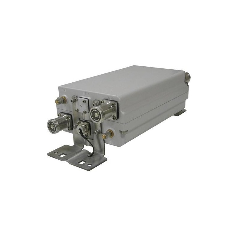 Tower Mounted Amplifier, Twin Dual Duplex PCS, with variable gain AISG