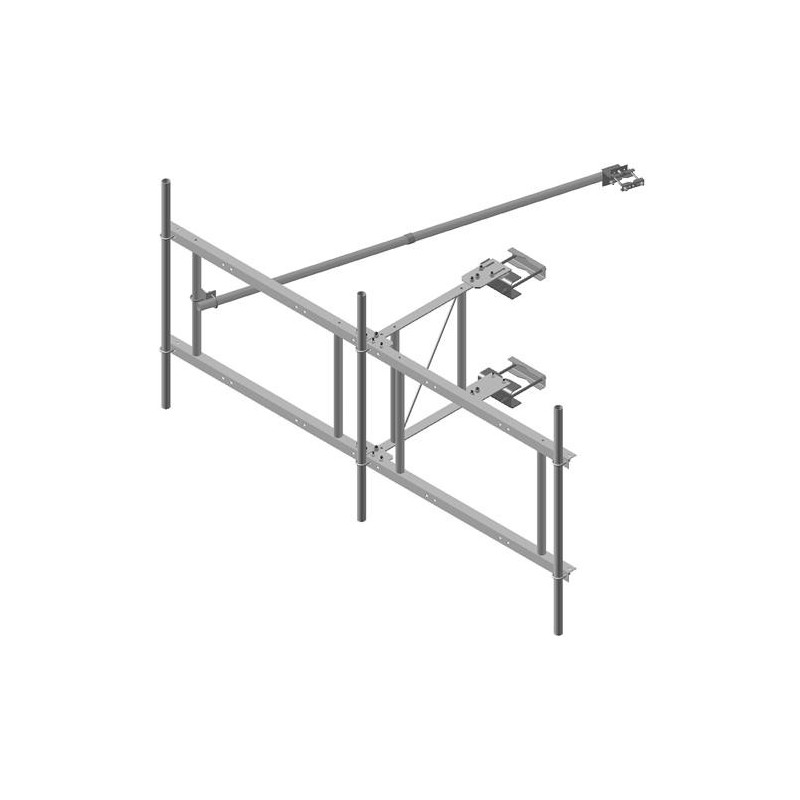 Quik-Tee Antenna Â® Sector Frame, 10 ft face, includes pipe mounts